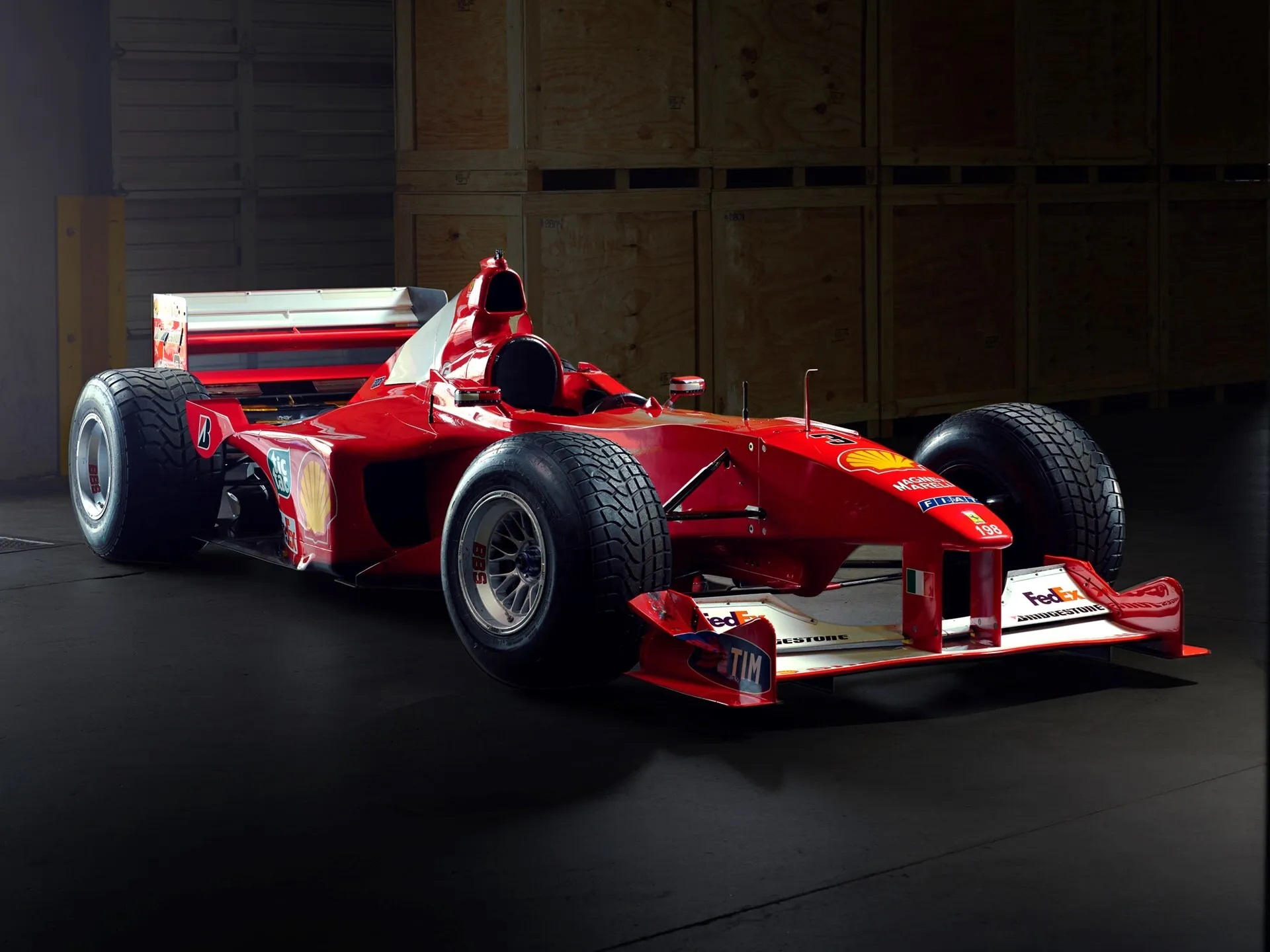 Ferrari F1-2000 Chassis 198. Foto: Reprodução