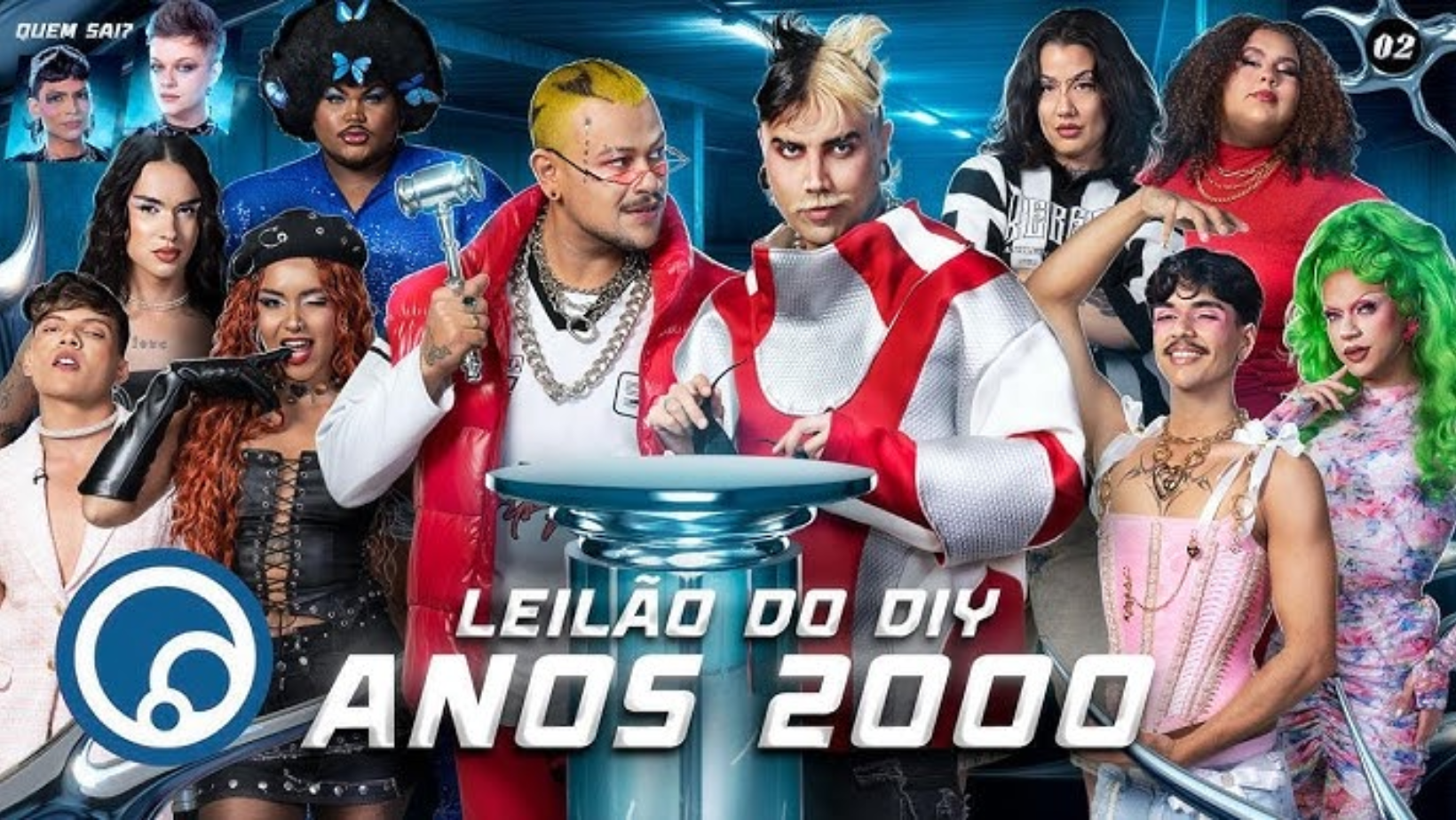 "Corrida das Blogueiras". Foto: Reprodução/ YouTube - Dia TV/ Diva Depressão