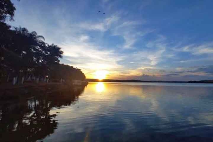 A peculiaridade de fluir para o interior contribuiu para a integração com a bacia hidrográfica do Rio Paraná, uma das mais importantes da América do Sul. Reprodução: Flipar