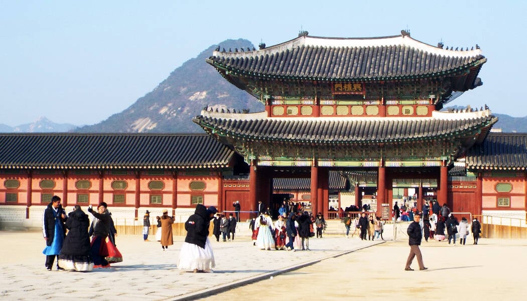Palácio Gyeongbokgung. Foto: Reprodução