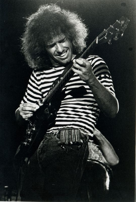 Também há relatos de namoro de Sônia com o guitarrista Pat Metheny (foto) nos anos 1980 e com o vocalista do Van Halen, David Lee Roth, entre 1984 e 1985. Veja a trajetória de Sônia Braga.  Reprodução: Flipar