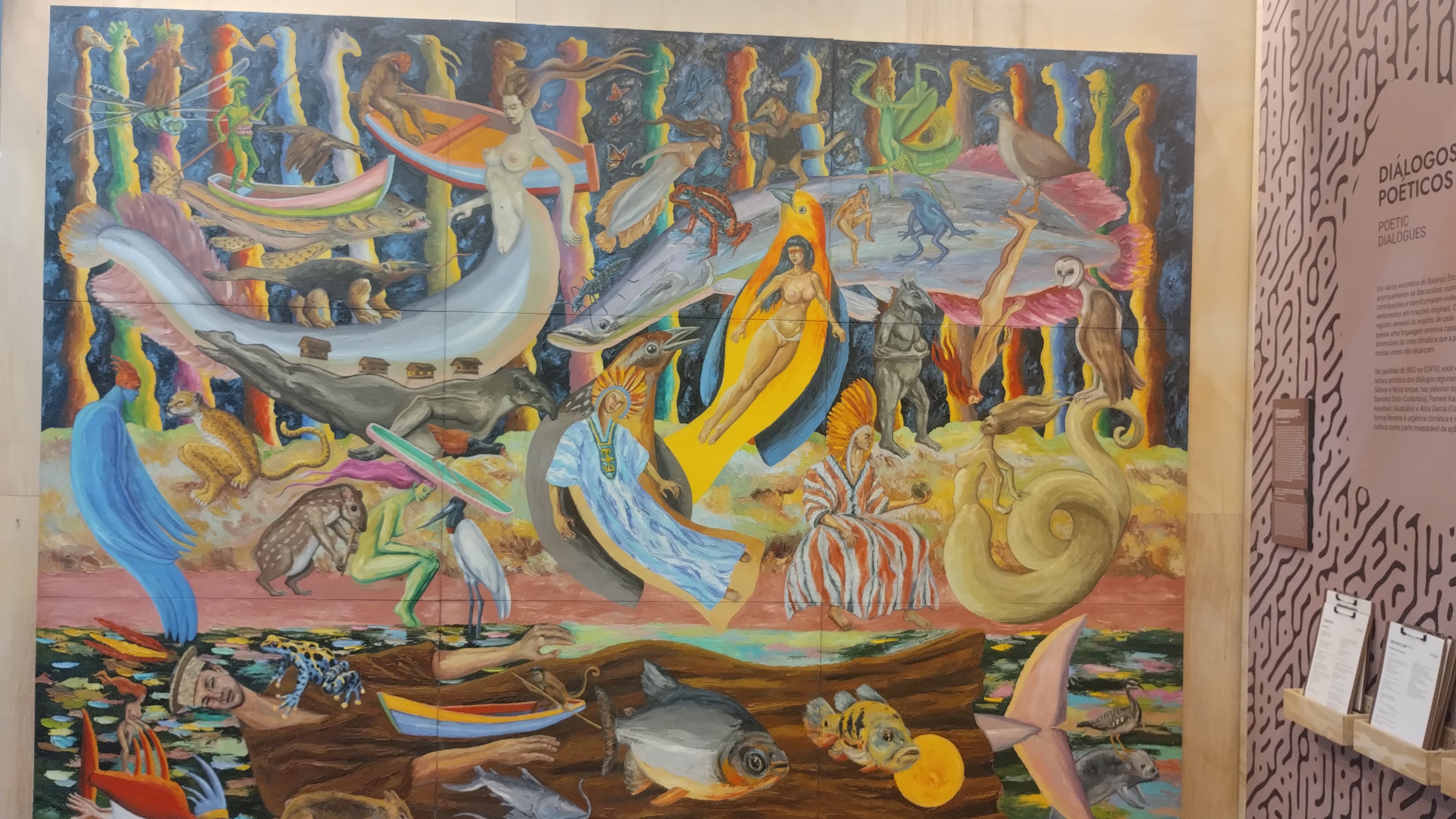 Exosições do evento. Foto: Michelle Valente / enviada especial do Portal iG