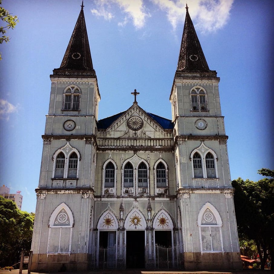A Catedral Metropolitana de Aracaju, em Sergipe.. Foto: Reprodução/Instagram 10.02.2023