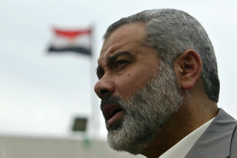 Ismail Haniyeh, líder do Hamas assassinado no Irã, em foto de 2006 MOHAMMED ABED