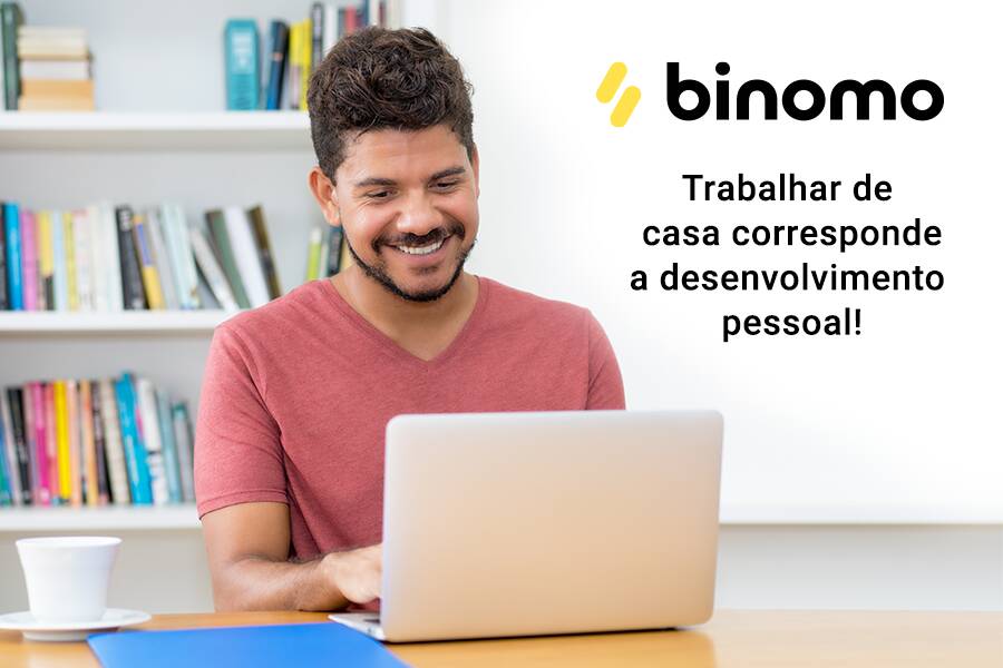 Plataforma online Binomo oferece chance de incrementar a renda. Foto: Divulgação/Binomo
