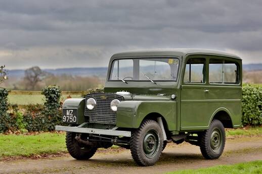 Land Rover Series I Station Wagon Coachwork by Tickford 1950. Foto: Reprodução