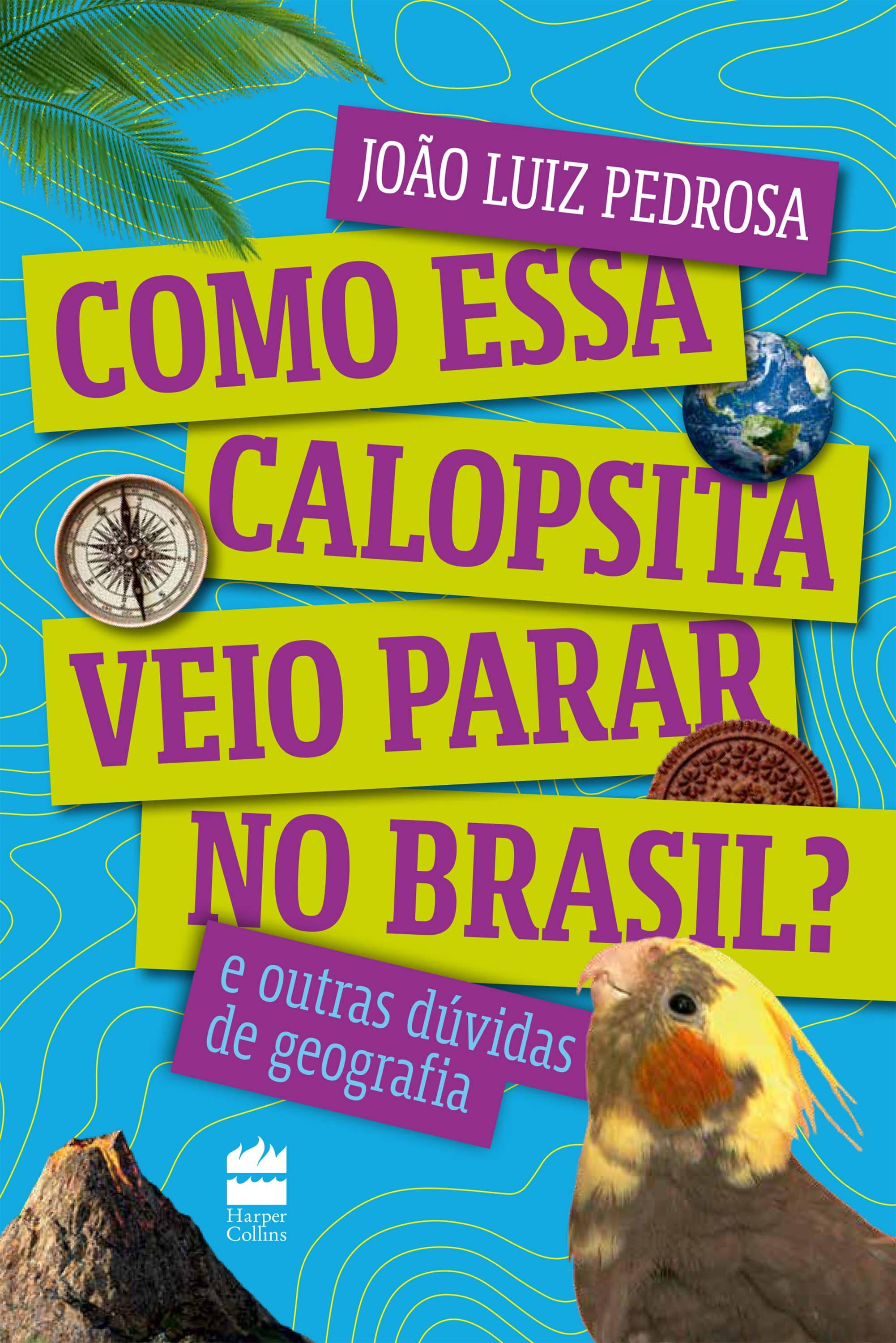 "Como Essa Calopsita Veio Parar no Brasil?", primeiro livro de João Luiz, está em pré-venda. Foto: Divulgação