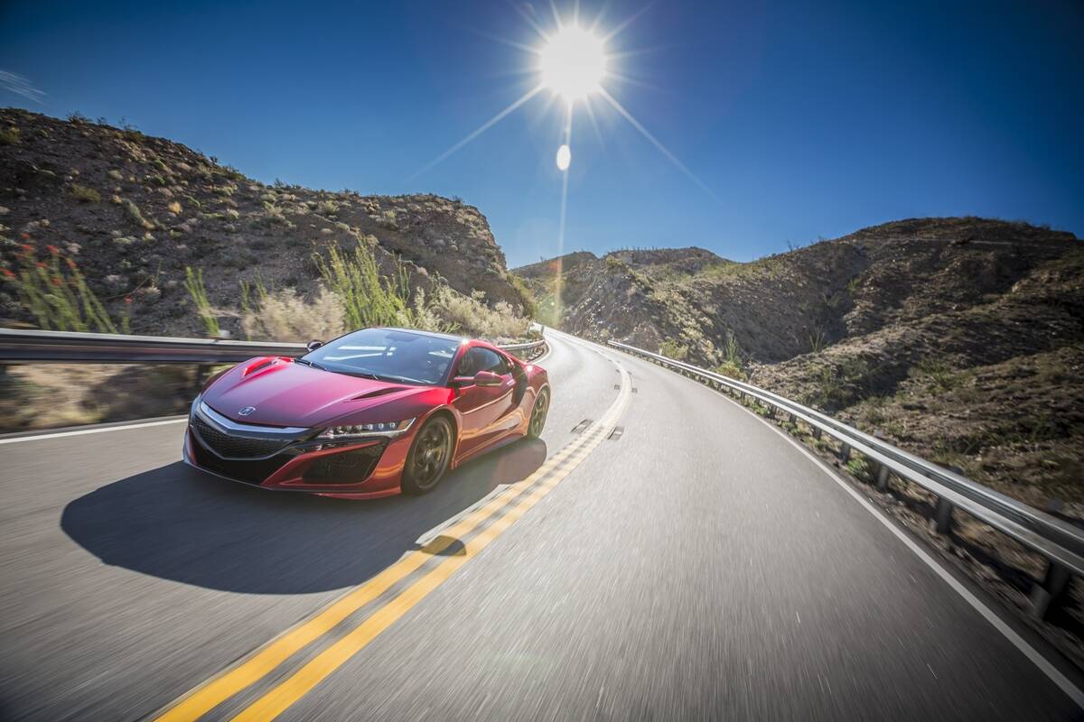 Acura NSX. Foto: Divulgação