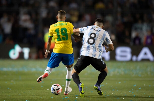 A Seleção Brasileira faz clássico contra a Argentina nesta terça-feira, dia 21 de outubro, às 21h30, pela sexta rodada das Eliminatórias Sul-Americanas para a Copa do Mundo de 2026. - Fotop|: Lucas Figueiredo/CBF