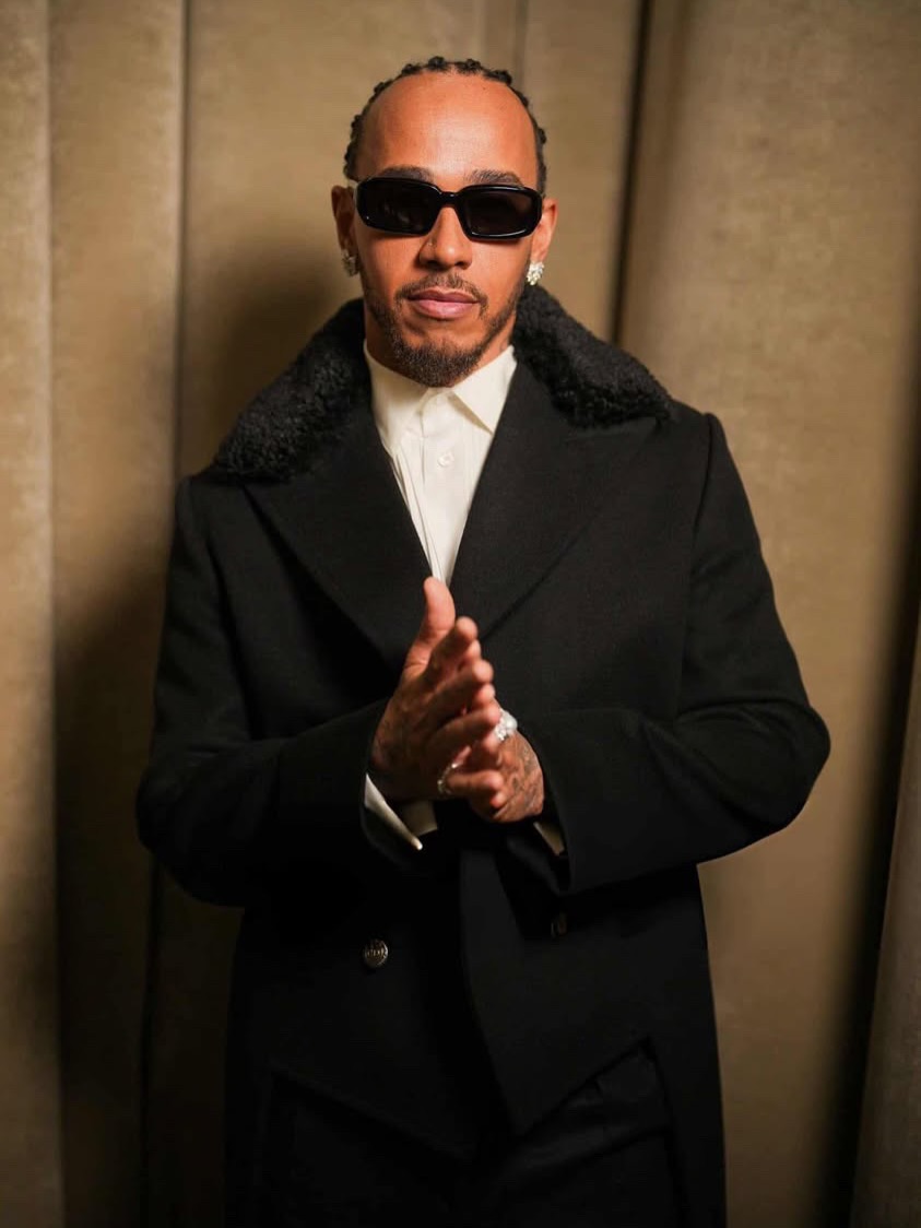 Lewis Hamilton.. Foto: Divulgação/Dior