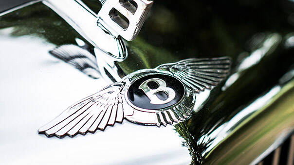 Logomarca da Bentley. Foto: Divulgação