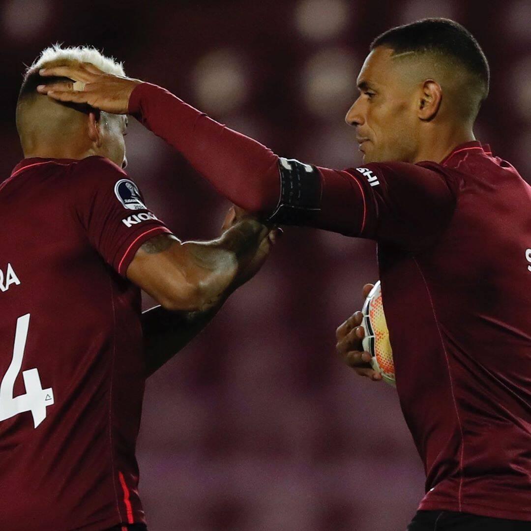 Lanus X SP. Foto: Instagram