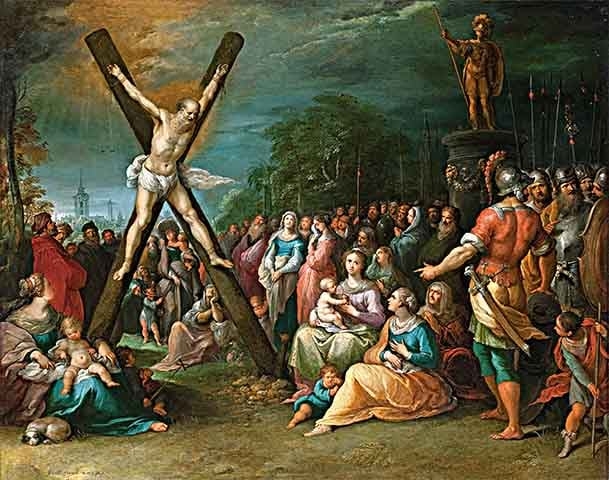 Cruz de Santo André – Em forma de “X”, refere-se ao martírio do apóstolo André, que, segundo a tradição, foi crucificado dessa maneira. Simboliza humildade e sofrimento. Reprodução: Flipar