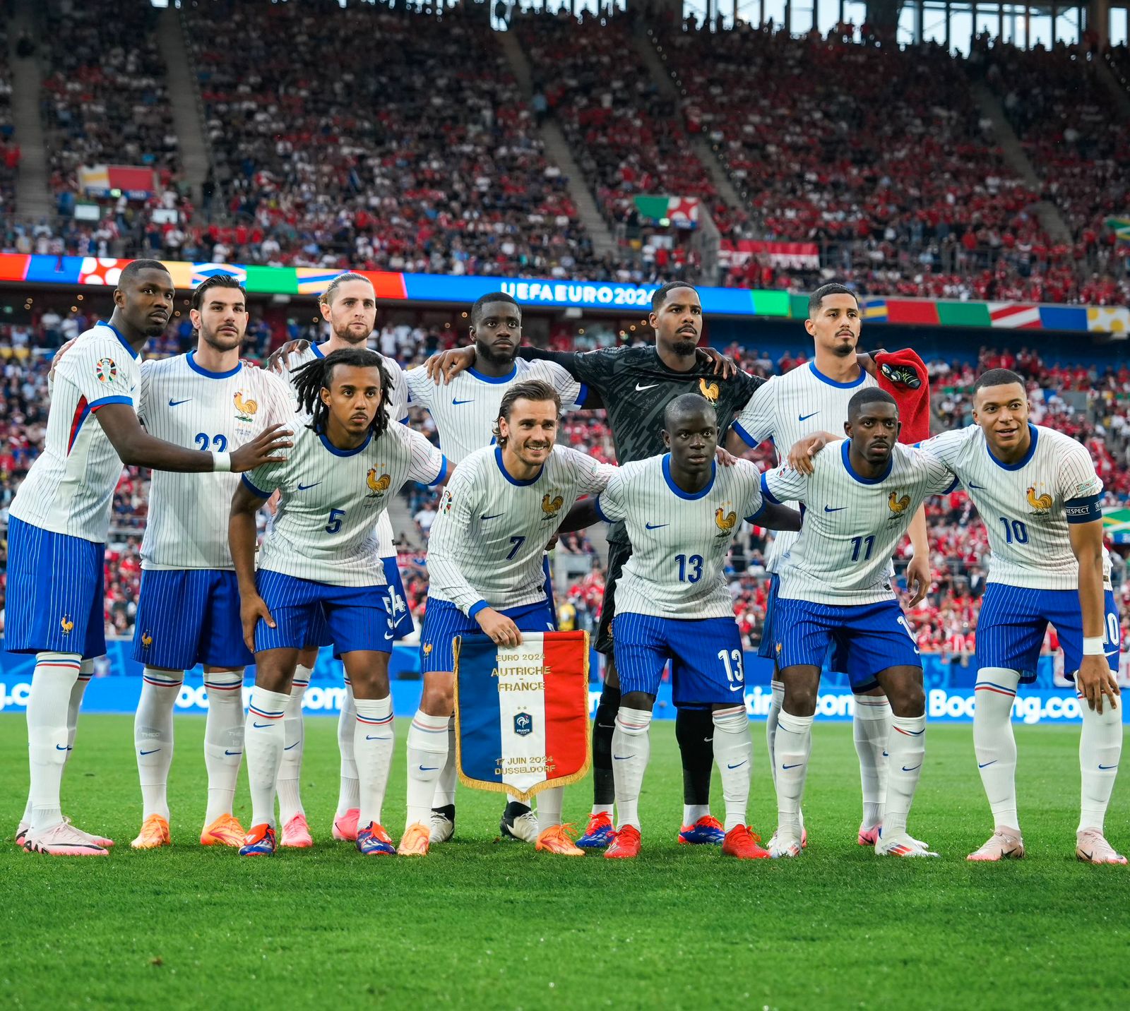 França x Áustria - Eurocopa 2024 Reprodução/X