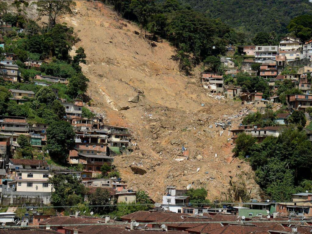 Morro da Oficina, em Petrópolis local mais atingido pela enchente há um mês. Foto: Tomaz Silva/Agência Brasil - 14.03.2022
