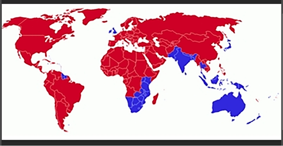 Carro inglês com bandeira da inglaterra