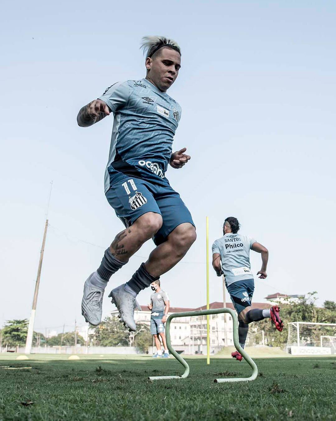 Treino do Santos. Foto: Instagram