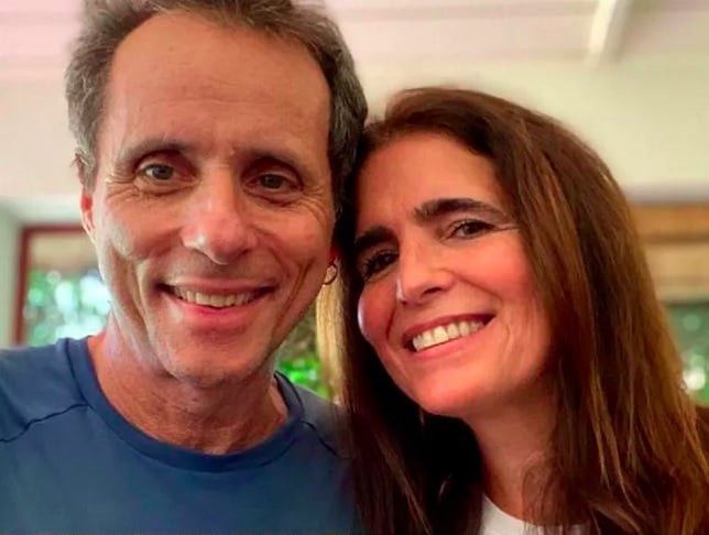 Desde 1990, Bellotto é casado com a atriz Malu Mader, com quem tem dois filhos. Ele também é pai de uma menina, fruto de uma relação anterior. Reprodução: Flipar