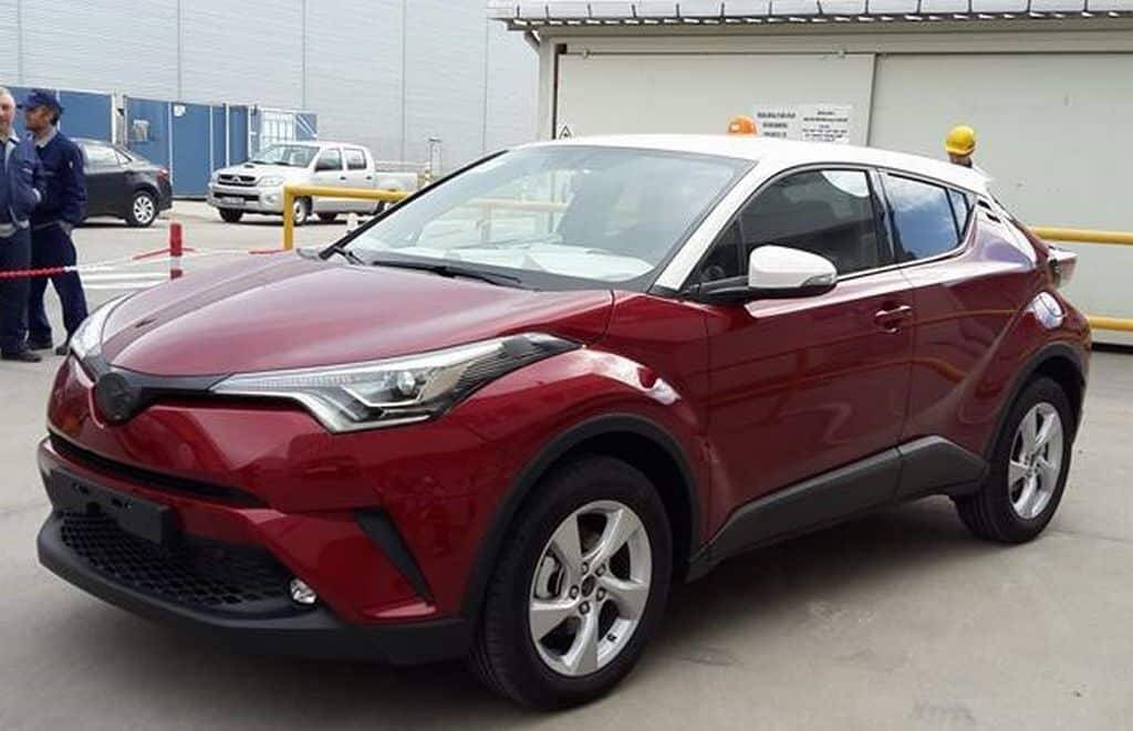 Toyota C-HR aparece em pré-produção na Turquia. Foto: Reprodução/Ferd