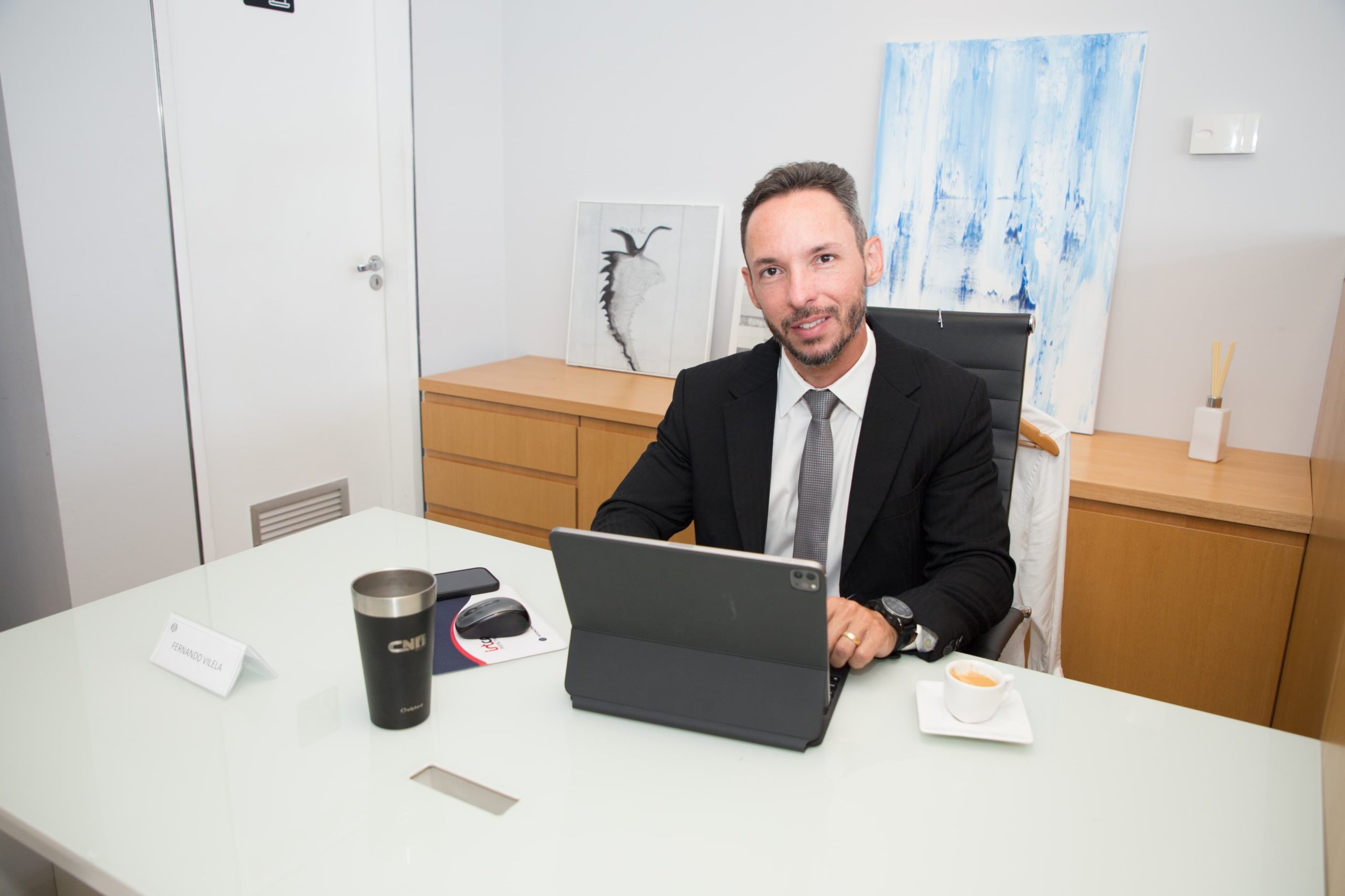 Em 2016, Fernando decidiu aplicar sua experiência empresarial no mundo do ciclismo, aproveitando as redes sociais. “Hoje, faço o mesmo no Grupo Westhon. Lidero o Café na Trilha e trabalho como CMO (Chief Marketing Officer) na WSB Advisors, empresa de Oil  Reprodução: Flipar