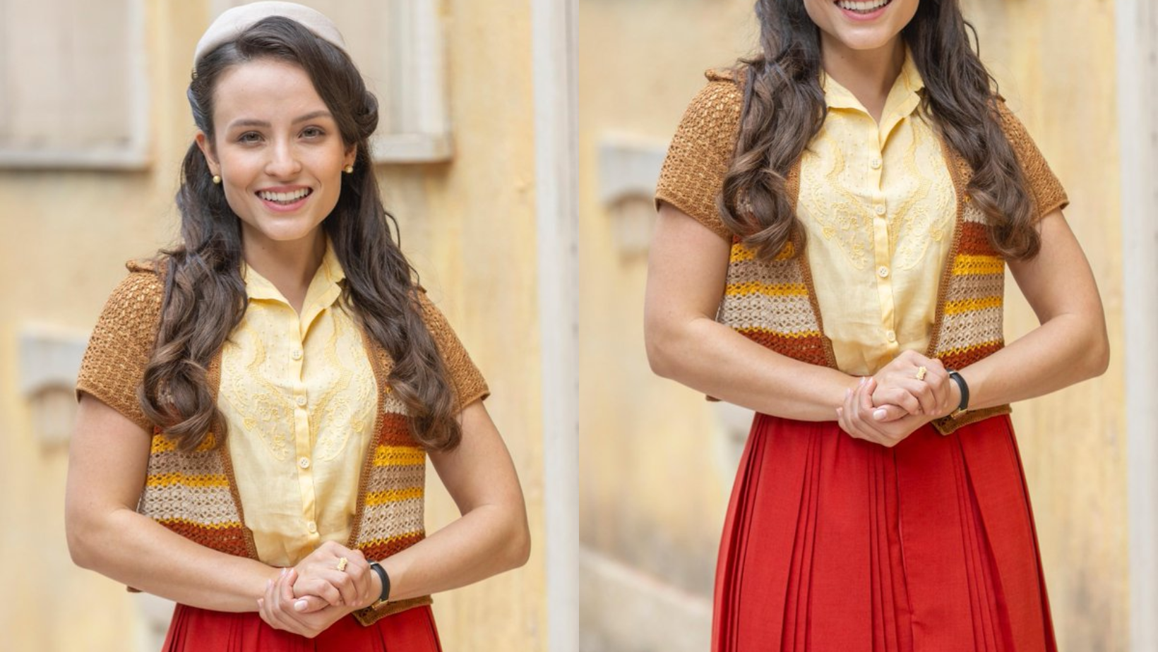 Larissa Manoela como Estela em 'Êta Mundo Melhor'. Foto: Reprodução X, antigo Twitter - Larissa Manoela