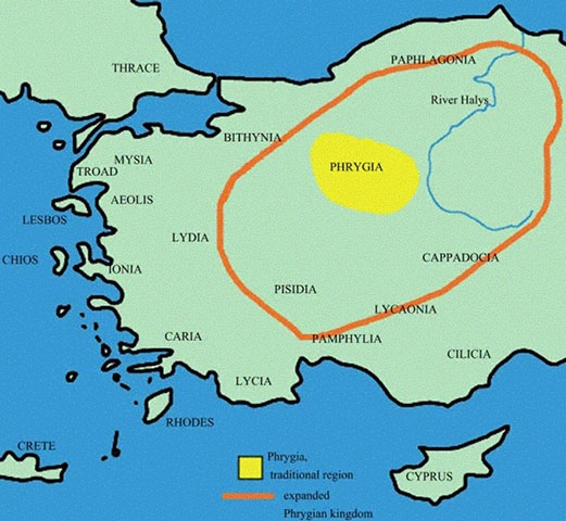 Os pesquisadores acreditam que os frígios – povo da antiguidade que ficava localizado na parte central oeste da Anatólia, no território que atualmente pertence a Turquia – foram os precursores nas construções subterrâneas, nos séculos 8 e 7 antes de Cristo Reprodução: Flipar