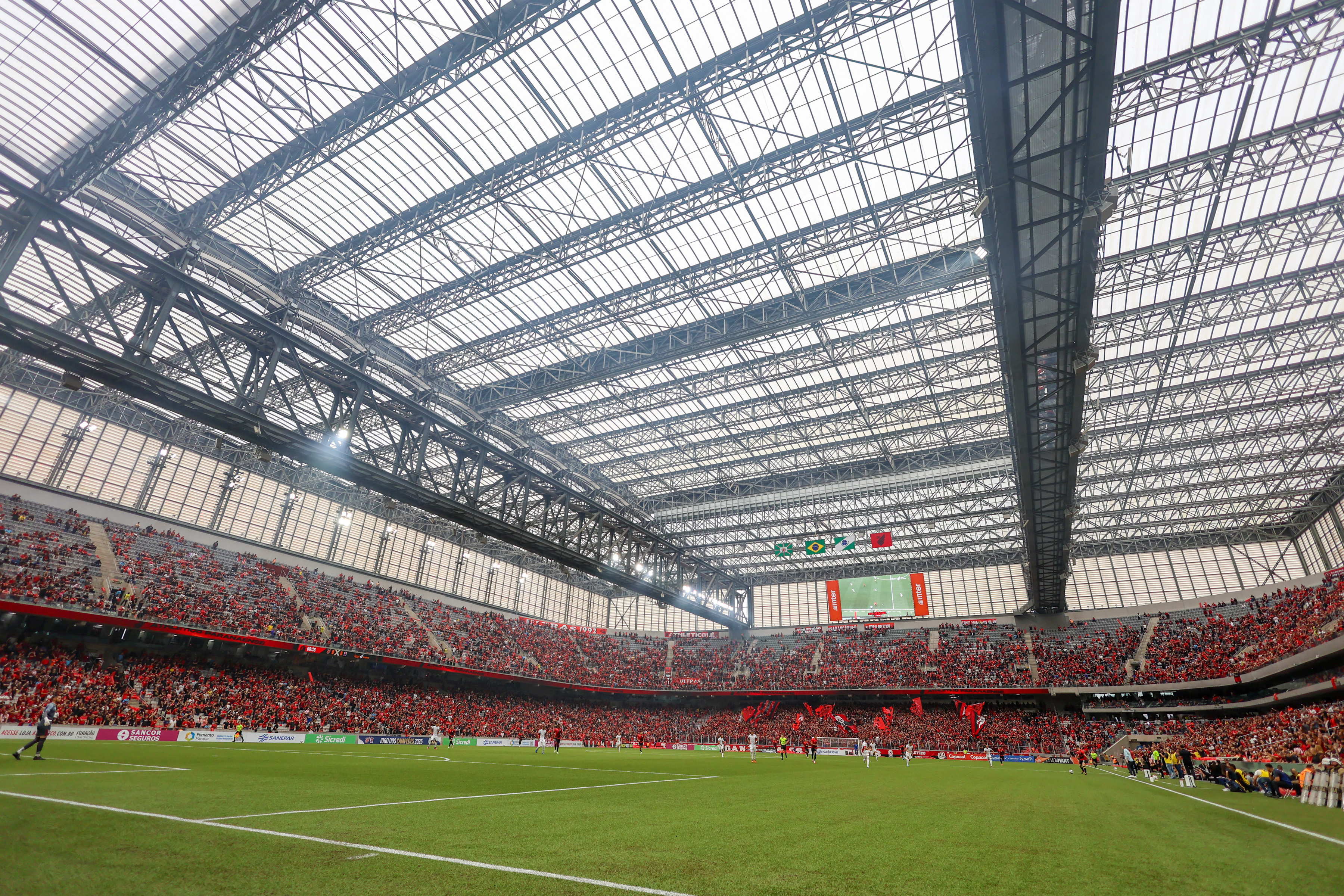 Ligga Arena. Foto: Robson Mafra / AGIF via AFP