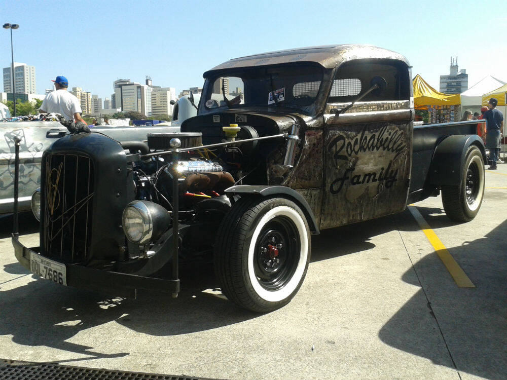 Picape Rat Rod. Foto: Carlos Guimarães