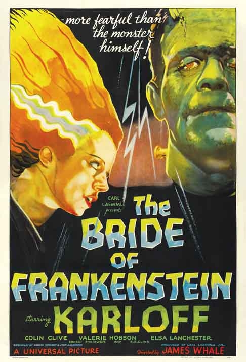 5) Pôster de “A Noiva de Frankenstein” (1935)