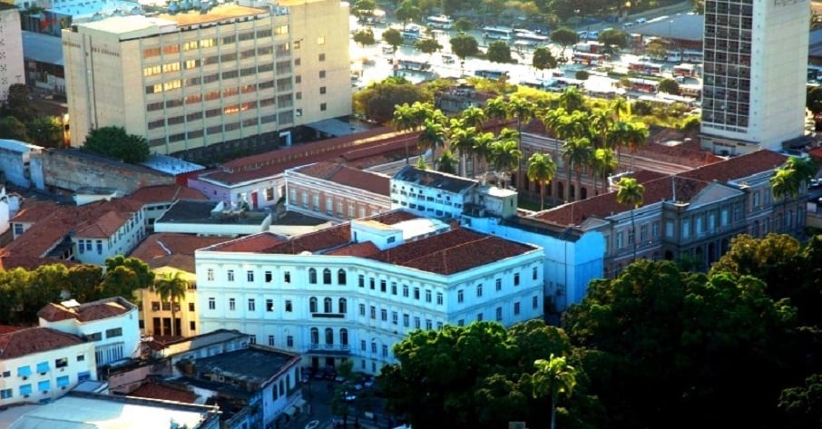 Faculdade de Direito da Universidade Federal do Rio de Janeiro (UFRJ).. Foto: Reprodução/Facebook Faculdade Nacional de Direito - UFRJ 10.11.2022