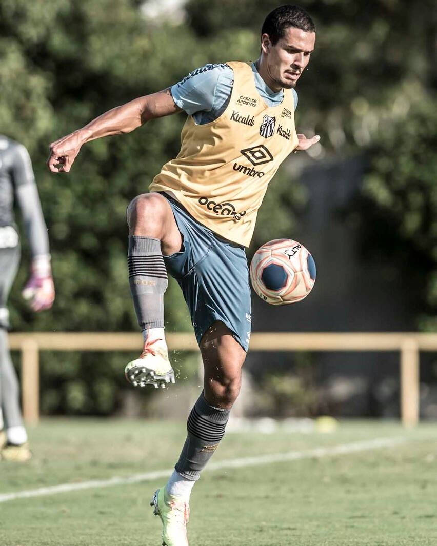 Treino do Santos. Foto: Instagram