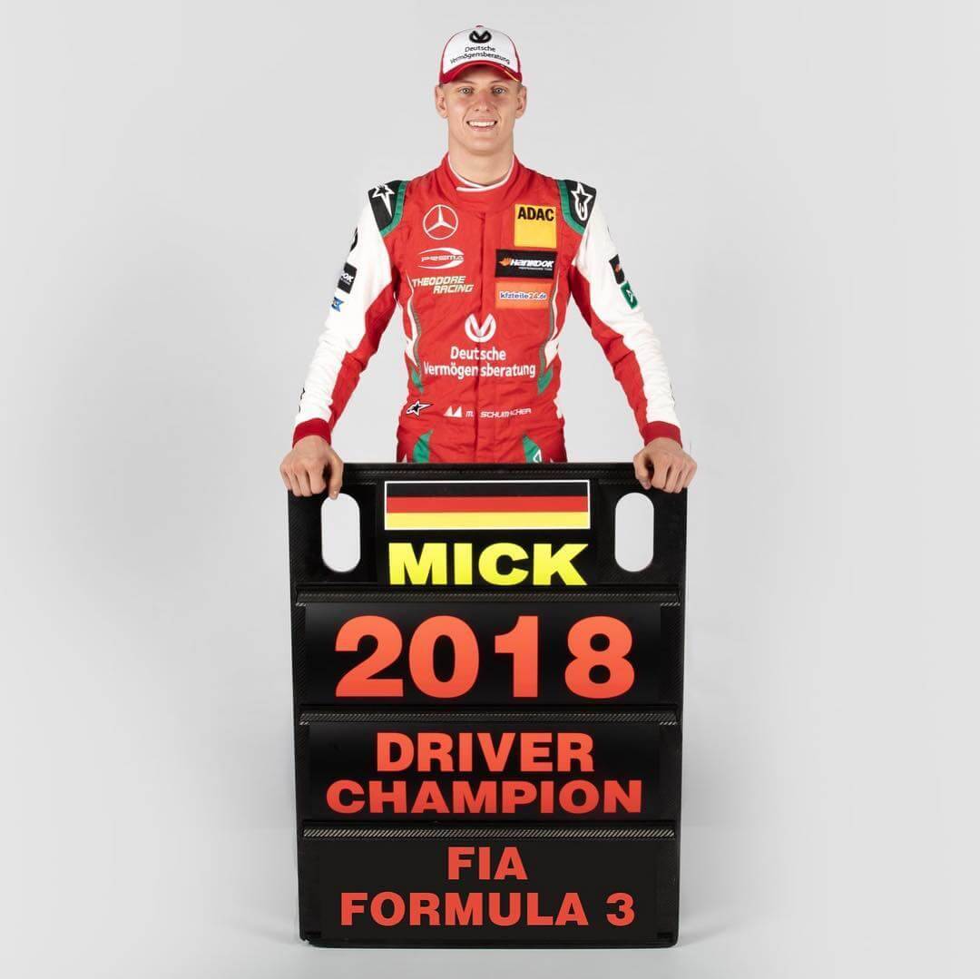 Filho de Schumacher. Foto: Instagram