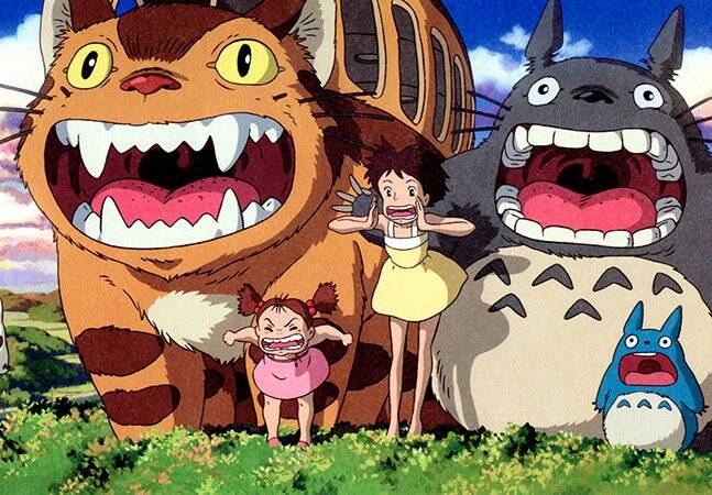 Desenho Totoro, dos Estúdios Ghibli. Foto: Divulgação/Estúdios Ghibli
