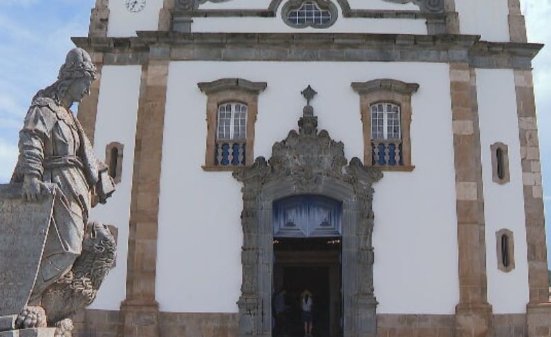 O Museu de Congonhas, em Minas Gerais, é um patrimônio precioso da arte de Aleijadinho. Reprodução: Flipar