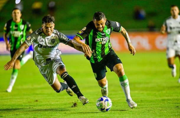 O Atlético visitou o América, neste sábado (4/11) pela 32ª rodada do Brasileiro. Veja como o Jogada10 avaliou a performance dos atleticanos -Foto: Mourão Panda / América