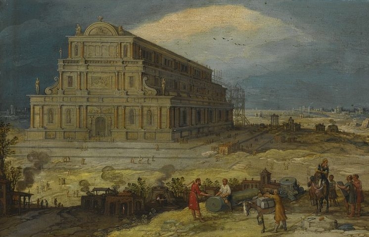 Templo de Ártemis em Éfeso (atual Turquia) – Era um majestoso templo dedicado à deusa Ártemis, construído no século 6 a.C., com 127 colunas de mármore. Reprodução: Flipar