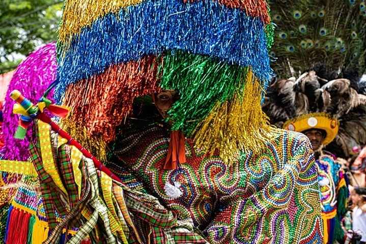 O maracatu também é registrado como forma de expressão e Patrimônio Cultural do Brasil - aprovado pelo Instituto do Patrimônio Histórico e Artístico Nacional (IPHAN). Reprodução: Flipar