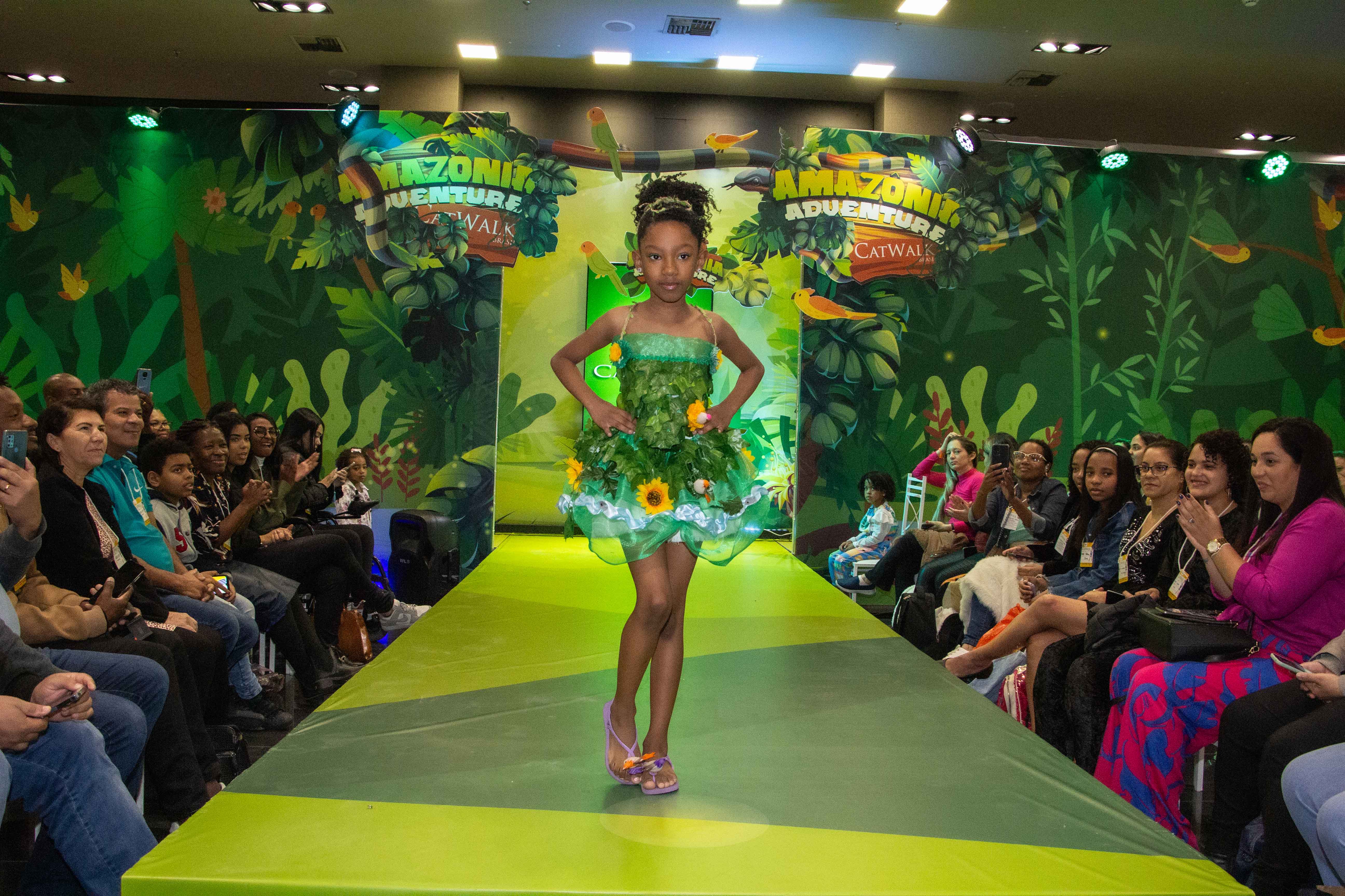 Catwalk Brasil Amazônia aconteceu neste sábado (26), no Mais Shopping, zona sul de São Paulo. Foto: Rodolfo Souza