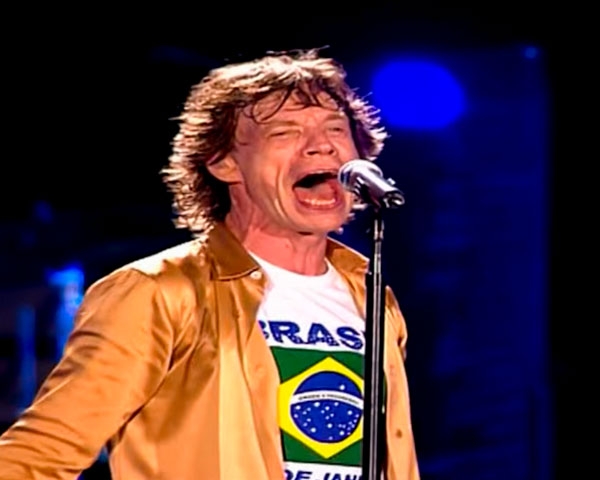 Mick Jagger já esteve no Brasil em diversas oportunidades com os Rolling Stones, sendo a última em 2016, quando fez shows no Rio de Janeiro, em São Paulo e Porto Alegre.