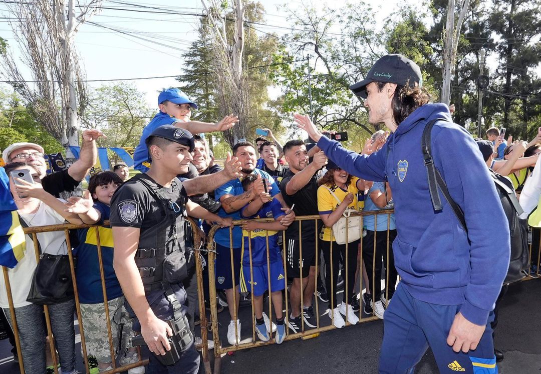 Edinson Cavani Reprodução/Instagram