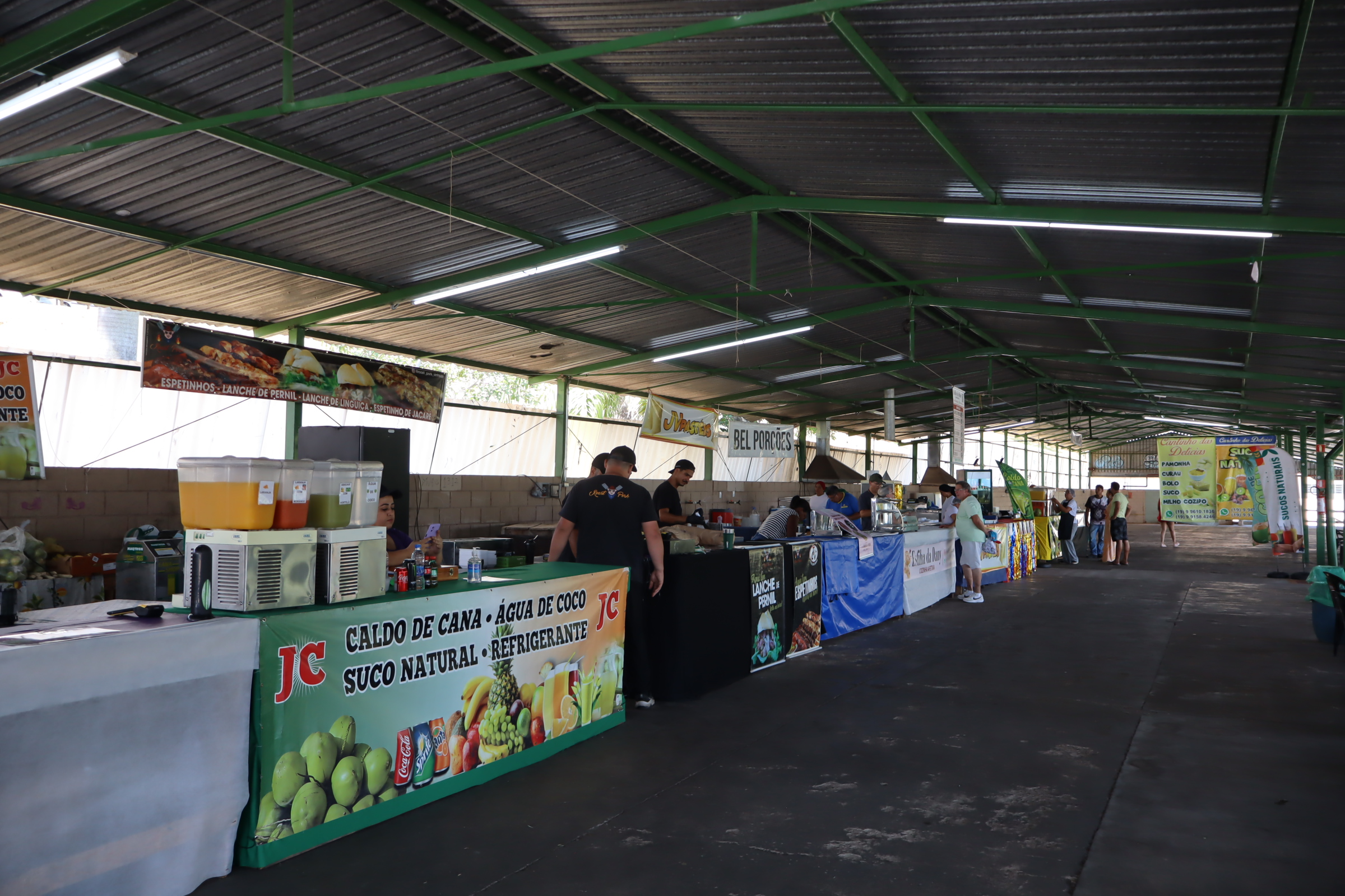 Praça de alimentação. Foto: Foto: Pedro H. Lopes