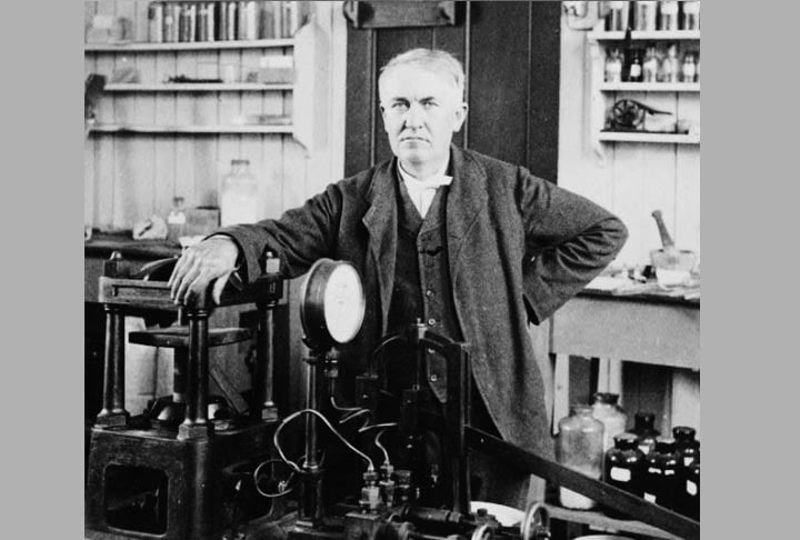 Thomas Alva Edison morreu a 18 de outubro de 1931. Seu corpo foi sepultado no Edison National Historic Site, West Orange, Condado de Essex, Nova Jersey nos Estados Unidos. Reprodução: Flipar