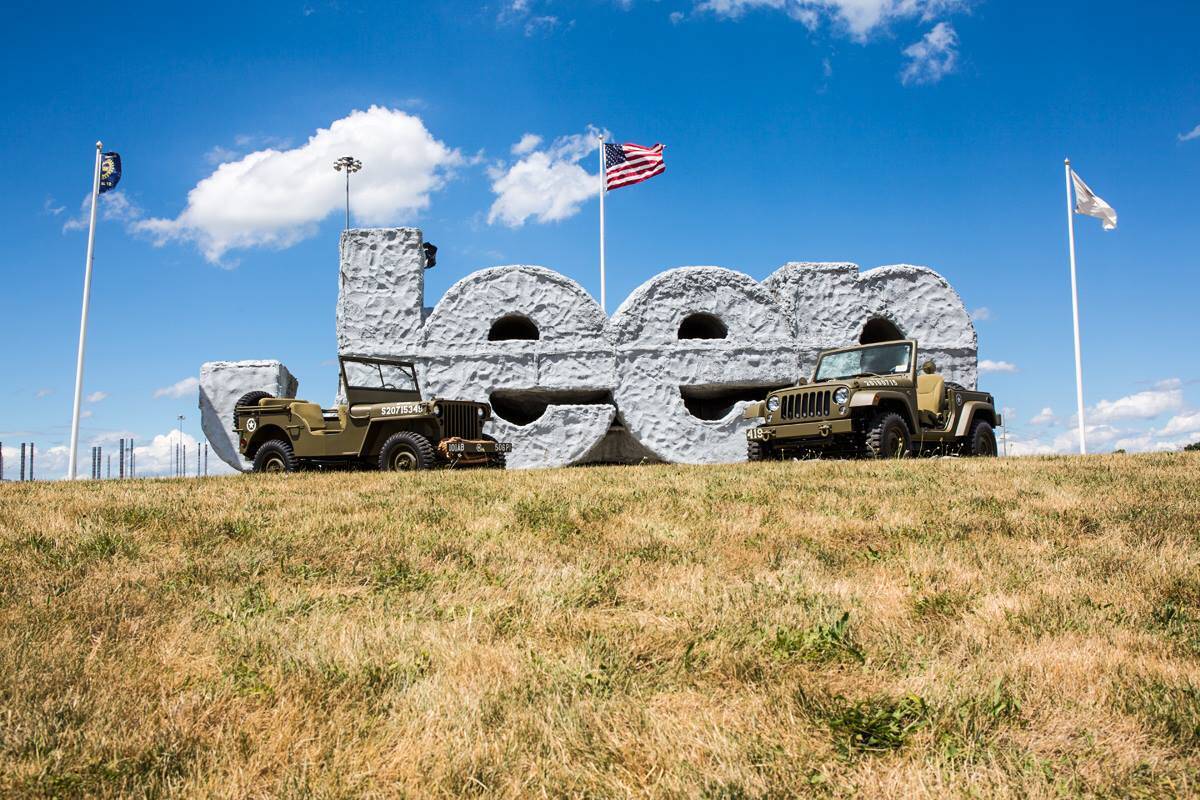 Jeep Wrangler 75th Salute. Foto: Divulgação