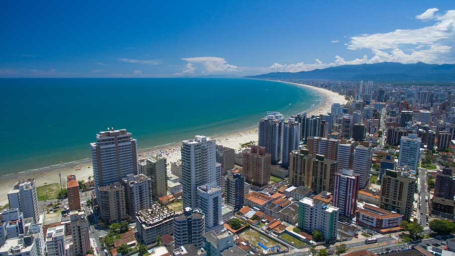 O município é bem urbanizado e tem boa infraestrutura nas praias. Foto: Divulgação/PMPG 19.12.2022