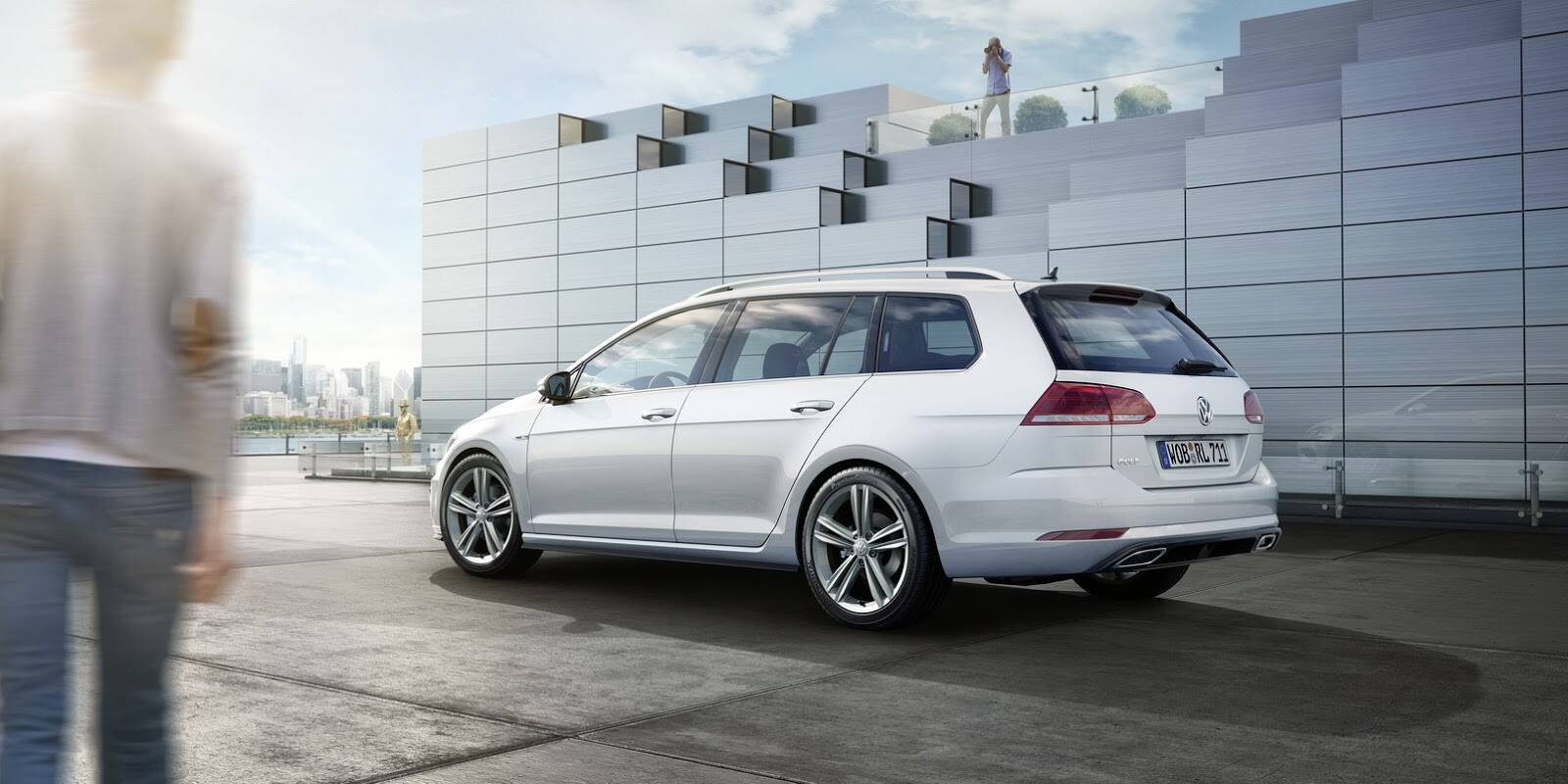 Volkswagen Golf R. Foto: Divulgação