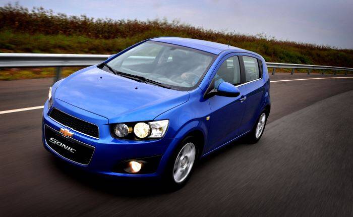 Chevrolet Sonic vendido no Brasil entre 2012 e 2014. Foto: Divulgação