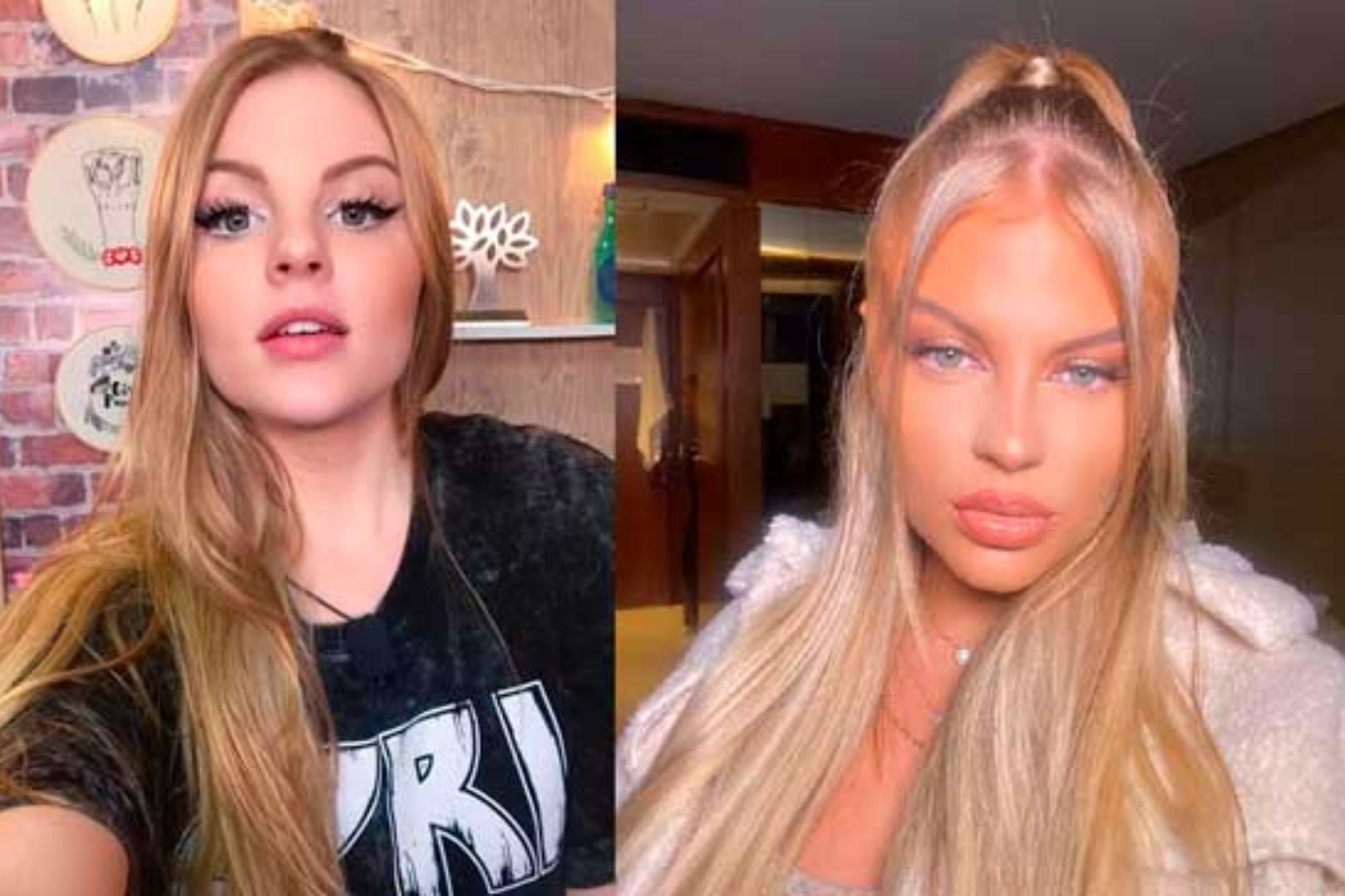 Antes e depois de Luisa Sonza Reprodução