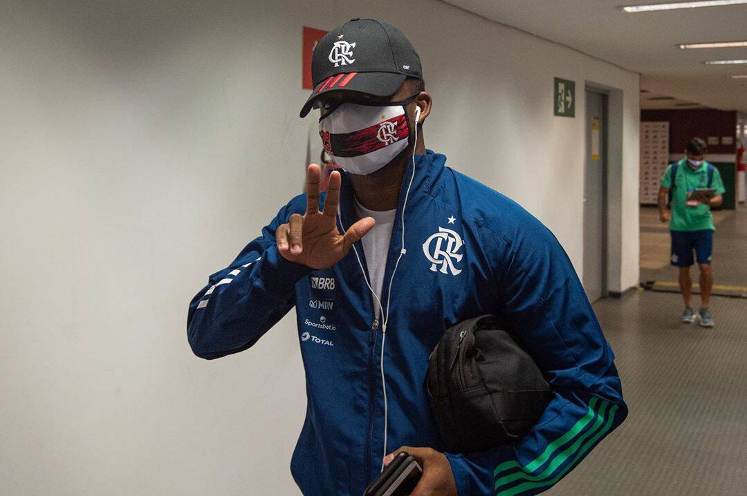 Pré-jogo do Flamengo. Foto: Instagram