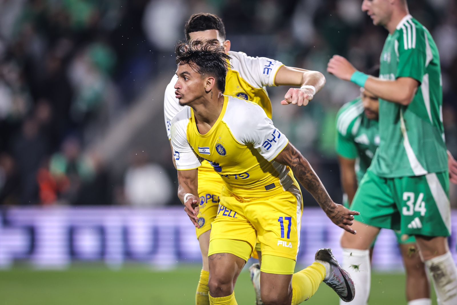 Weslley Patati Foto: Divulgação/ Maccabi Tel Aviv