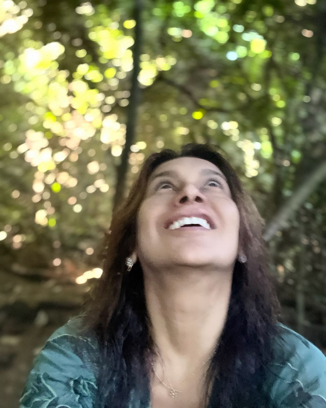 Dira Paes posa em meio à natureza para comemorar Dia do Meio Ambiente Reprodução/Instagram